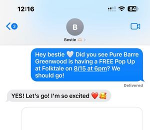 Image post by @purebarregreenwood on Facebook