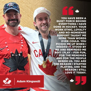 Image post by @HockeyCanada on Twitter