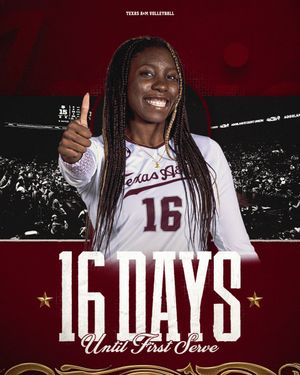 Image post by @aggievolleyball on Instagram