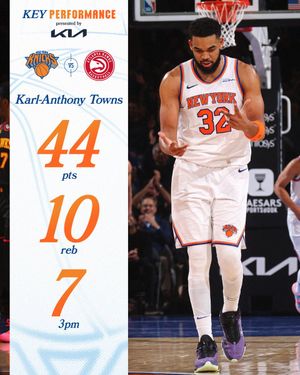 Image post by @nyknicks on Twitter