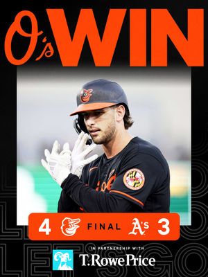 Image post by @Orioles on Twitter