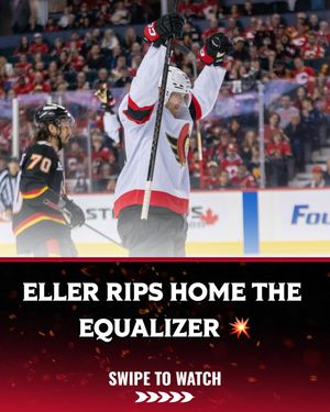 Image post by @senators on Instagram