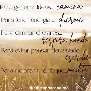 Image post by @educandoconalma on Instagram