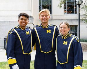 Image post by @umichband on Facebook