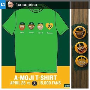 Image post by @athletics on Instagram