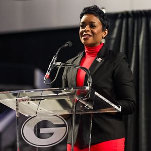 Image post by @UGAVolleyball on Twitter