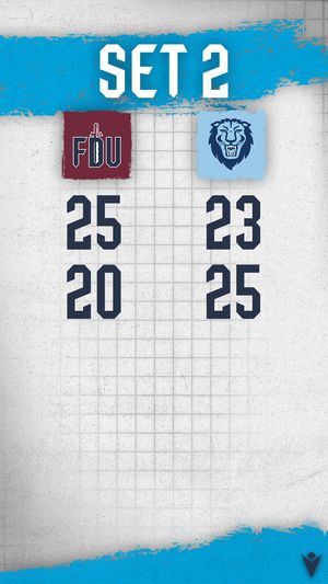 Image post by @FDUKnightsWVB on Twitter