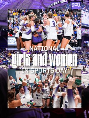 Image post by @tcuvolleyball on Instagram