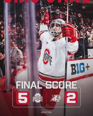 Image post by @ohiostatemhky on Instagram