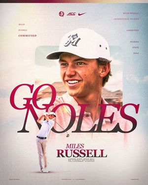 Image post by @milesrussellgolf on Instagram