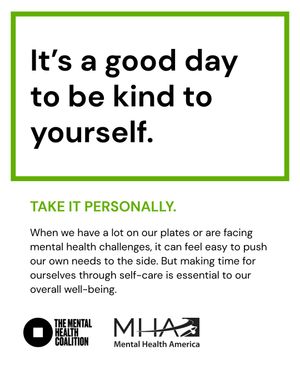 Image post by @mentalhealthcoalition on Instagram