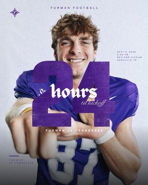 Image post by @paladinfootball on Instagram