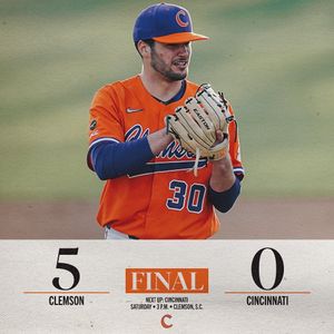 Image post by @clemsonbaseball on Instagram