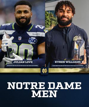 Image post by @ndfootball on Instagram
