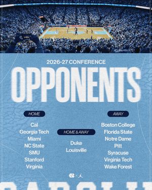 Image post by @UNC_Basketball on Twitter