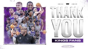 Image post by @SacramentoKings on Twitter