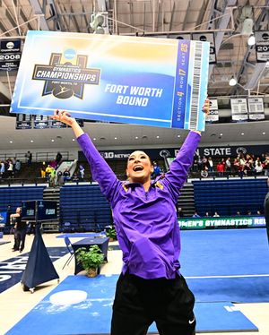 Image post by @lsugym on Instagram