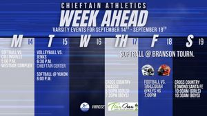 Image post by @chieftainathletics on Instagram