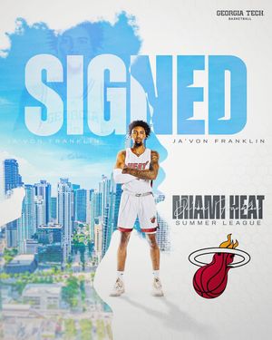 Image post by @gtmensbasketball on Instagram