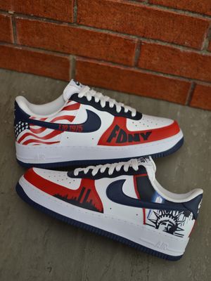 Image post by @neeks_custom_sneaks on Instagram