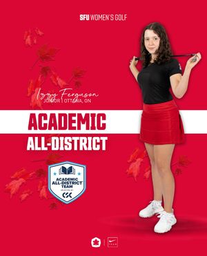 Image post by @sfu_athletics on Instagram