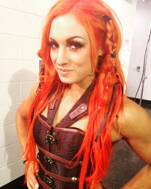 Image post by @beckylynchwwe on Instagram