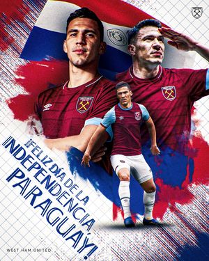 Image post by @westham on Instagram