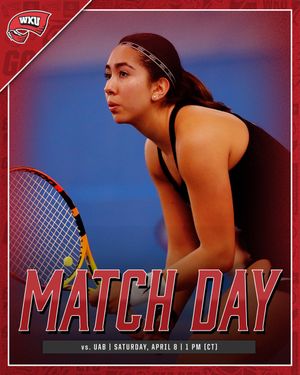 Image post by @WKUTennis on Twitter