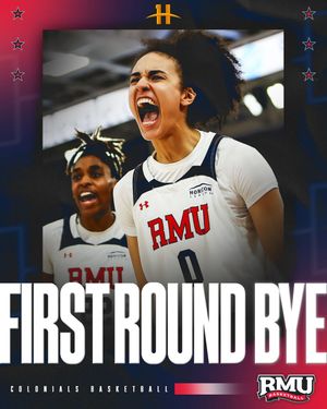 Image post by @rmuwbasketball on Instagram