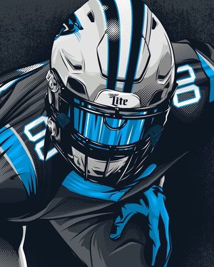 Image post by @panthers on Instagram