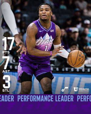 Image post by @utahjazz on Twitter