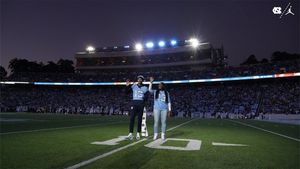 Image post by @tarheels on Facebook