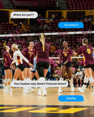Image post by @ncaavolleyball on TikTok