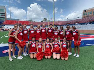 Image post by @southalabama.cheerleading on Facebook