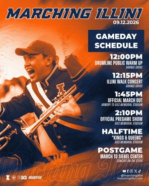 Image post by @marchingillini on Instagram