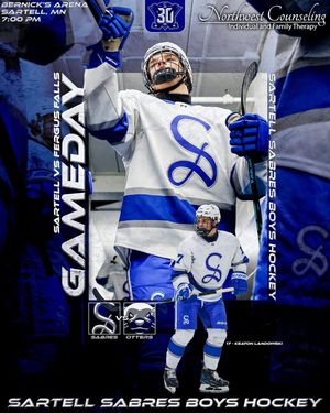 Image post by @SabreBoysHockey on Facebook