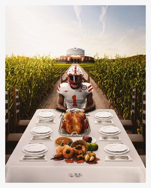 Image post by @huskerfootball on Instagram