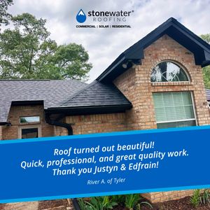 Image post by @stonewaterroofing on Instagram