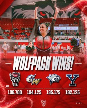 Image post by @PackGymnastics on Facebook