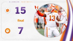 Image post by @ClemsonFB on Twitter