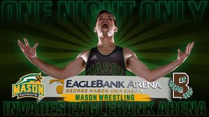 Image post by @gmuwrestling on Instagram