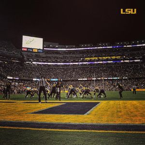 Image post by @lsufootball on Instagram