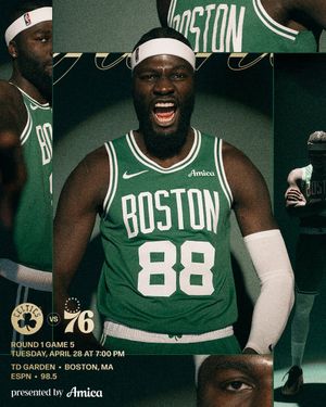 Image post by @celtics on Twitter