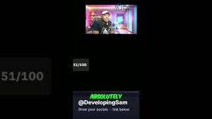 Video post by @developingsam1597 on YouTube