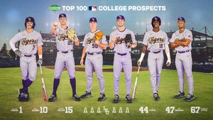 Image post by @LSUbaseball on Twitter