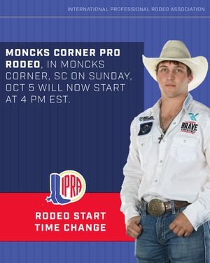 Image post by @internationalprorodeo on Instagram