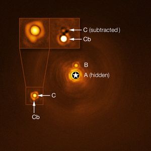Image post by @ESO on Twitter