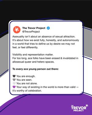 Image post by @trevorproject on Instagram
