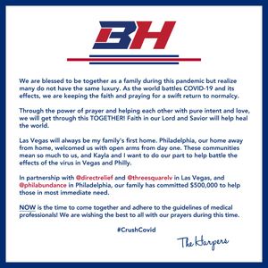 Image post by @bryceharper3 on Twitter