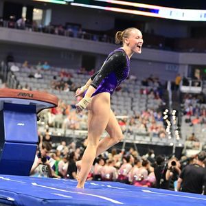Image post by @uwgymnastics on Instagram